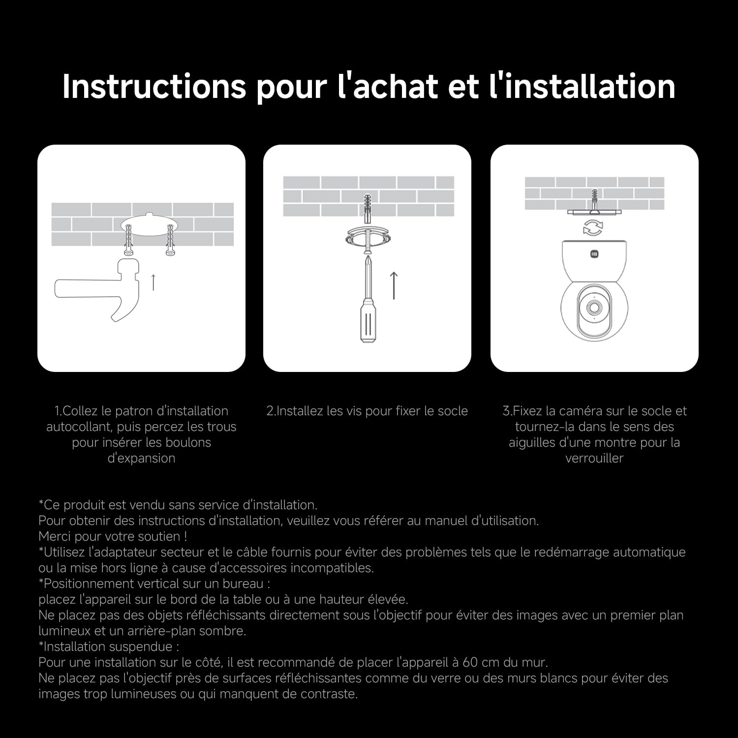 XIAOMI C500 Camera Interieur, 3,5K 6MP 360° Caméras de Surveillance, Alexa | Détection Personnes/Animaux, Suivi Auto, Couleurs Réelles En Faible Luminosité, Audio Bidirectionnel, Wi-Fi 6 2,4/5 GHz