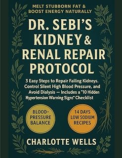 Dr. Sebi’s Kidney & Renal Repair Protocol: 3 Easy Steps to Repair Failing Kidneys, Control Silent High Blood Pressure, and Avoid Dialysis — Includes a 10 Hidden Hypertension Warning Signs Checklist