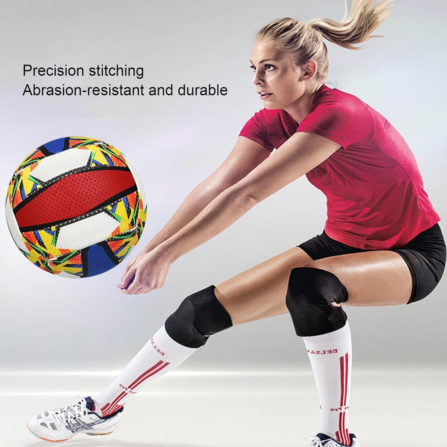 Customized Official Teens Volley Ball with Text, Personalized Custom Beach Volleyball Gifts, Sports Training Soft Touch Balls for Beach Park Garden