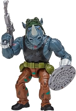 Teenage Mutant Ninja Turtles Classic Remastered Raph vs. Rocksteady 2-Pack by Playmates Toys