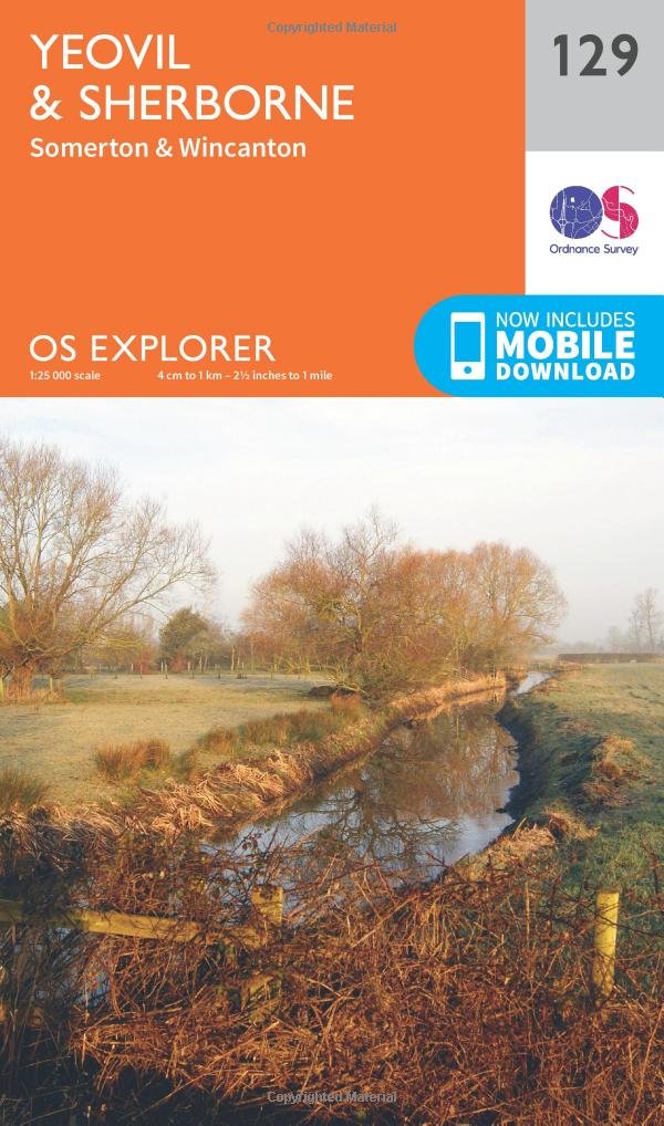 Yeovil & Sherborne Map | Somerton & Wincanton | Ordnance Survey | OS Explorer M