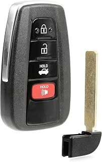 Keyless Entry Remote Key Fob 4-Button Car Replacement for 2020 - 2023 Toyota Mirai (HYQ14FLA, 8990H-62140, 8990H-62030)