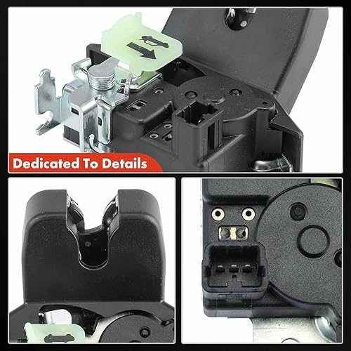 Miniatura 7 de A-Premium Actuador de bloqueo de la tapa del maletero del portón trasero 81230-F2010 Reemplazo para Hyundai Elantra 2017 2018 2019 Sedán, 81230F2010