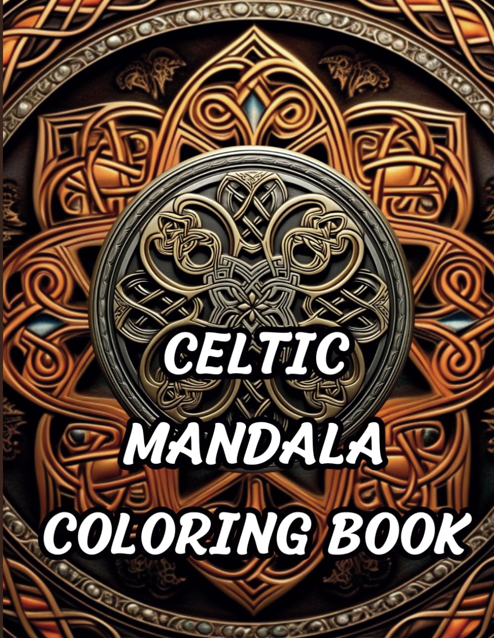 Easy Celtic Mandalas: 50 Pages (Mandala Books)