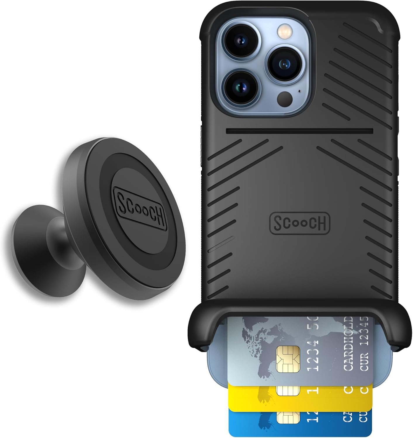 Scooch Wingmate iPhone 13 Pro Case with Card Holder