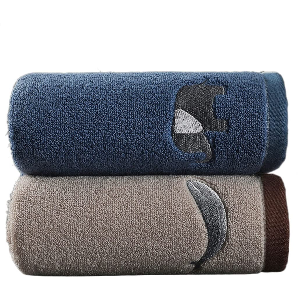 Serviette visage coton sans peluche pour peau sensible d'adulte
