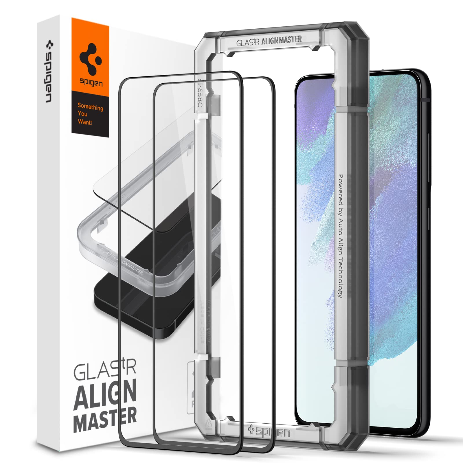 Spigen Alignmaster Full Coverage Tempered Glass Screen Protector Guard For Galaxy S21 Fe 5G Smartphone- 2 Pack (B09H6FDVX2) Amazon Price History, Amazon Price Tracker