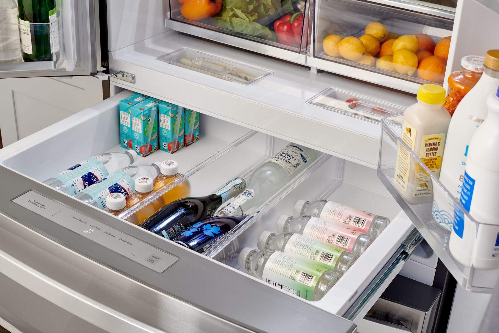 stainless steel kenmore french door refrigerator