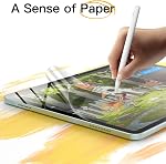 JETech Paper Screen Protector for iPad Air 11-Inch M4/M3/M2 (2026/2025/2024), Anti-Glare, Matte PET Film for Drawing, 1-Pack