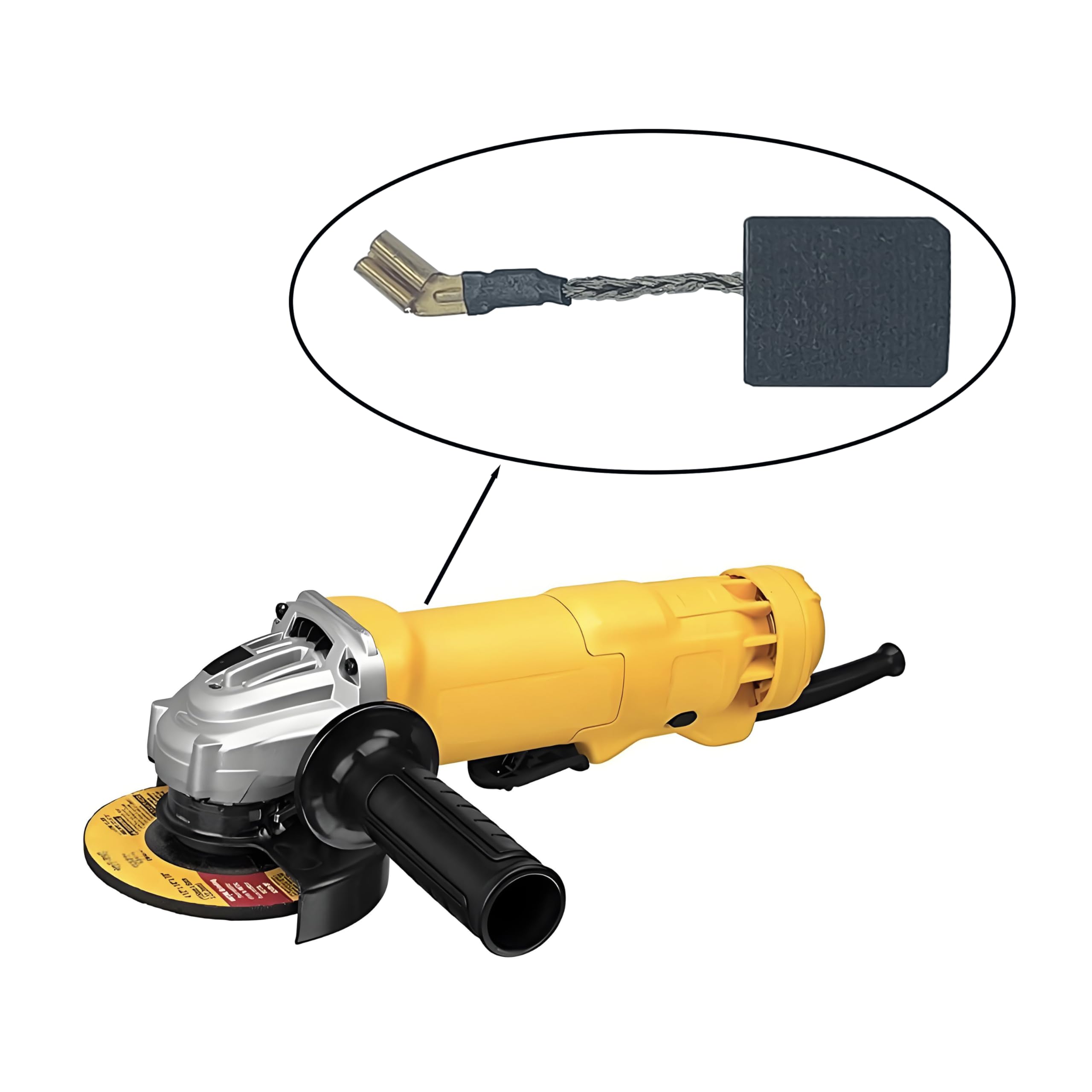 DeWalt Carbon Brush Replacement - N257540 -5 DeWalt Carbon Brush Replacement - N257540 -5