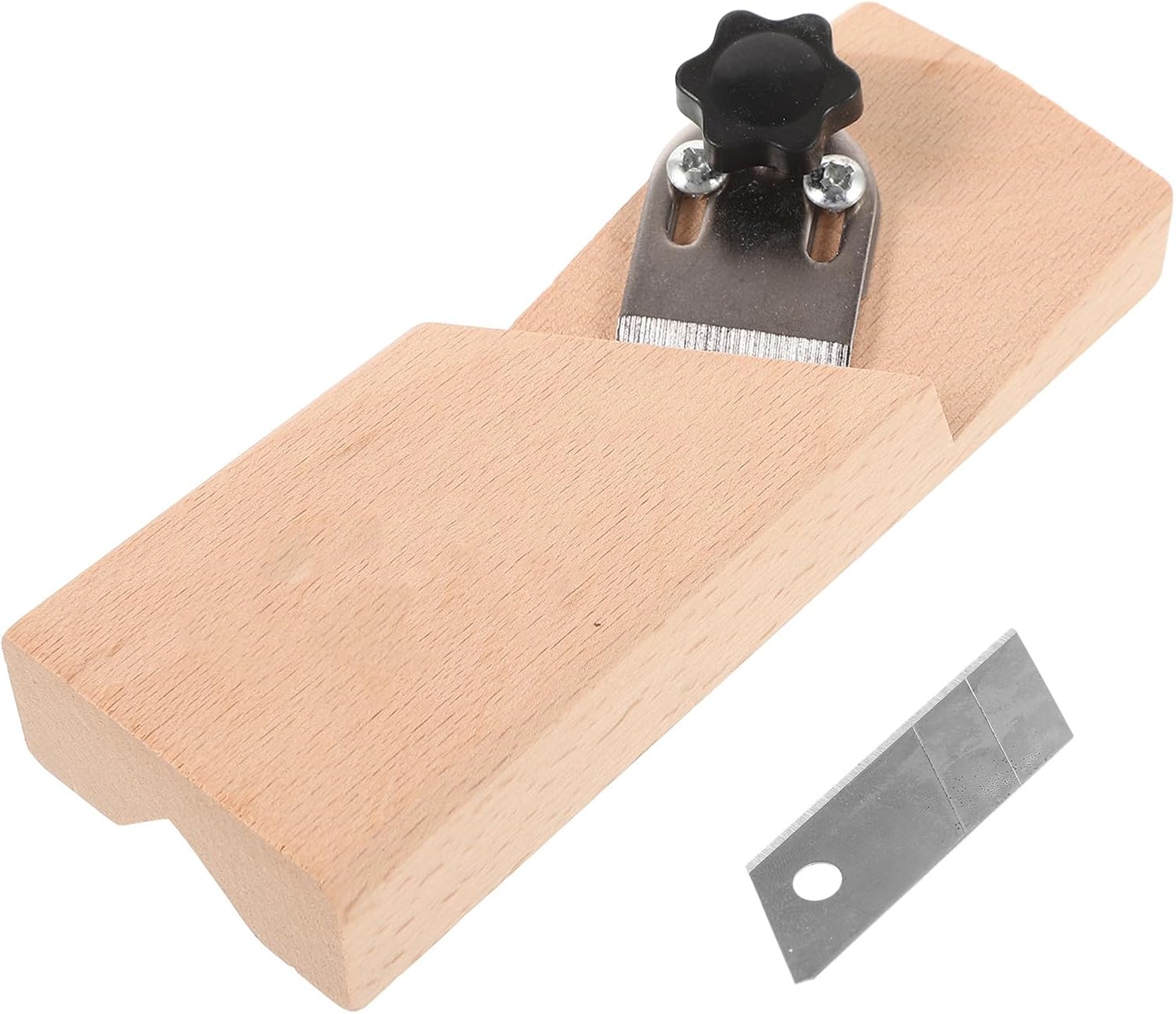 SHOWERORO Manual Planer for Wood Edge Banding Trimmer with Steel Construction and Precise Trimming Function, Multi-functional Use for Woodworking and Corner Planing