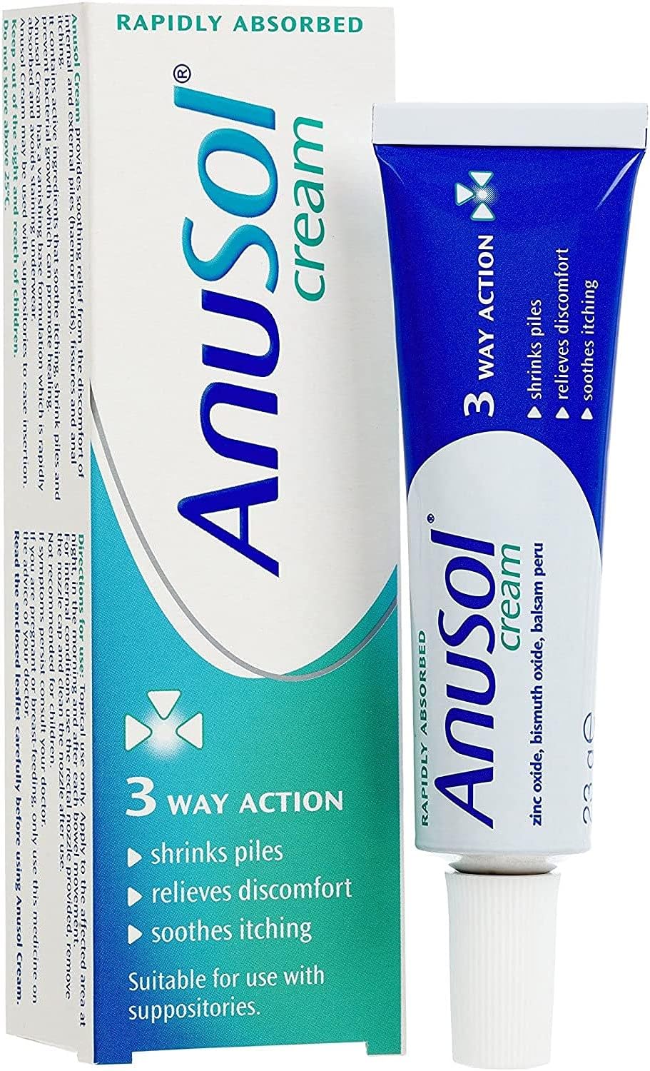 Anusol Cream 23g - Three Packs