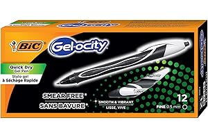 BIC Triumph 0.5 Fine Point Gel Pens