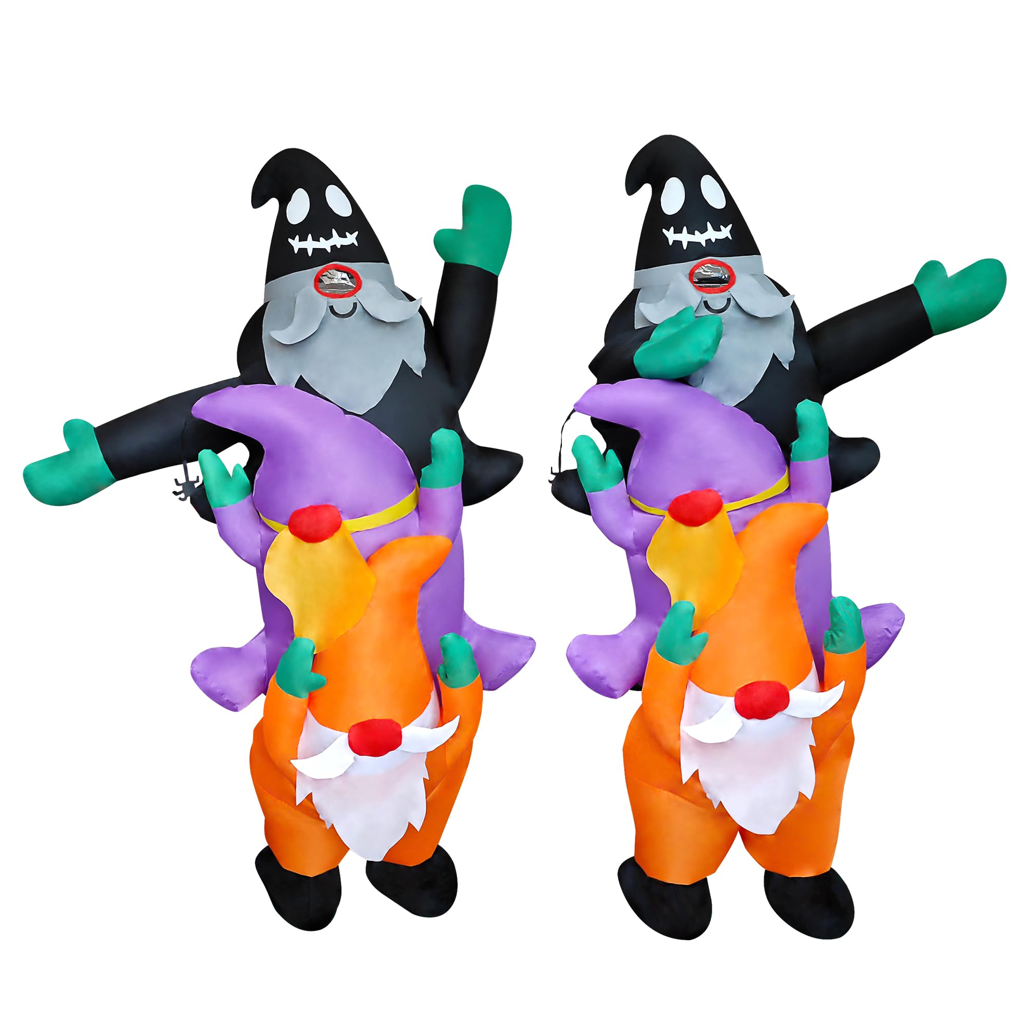 EEkiiqiChristmas Inflatable Costume Halloween Costume Fancy Dress Jumpsuit for Halloween Party/Christmas Decoration