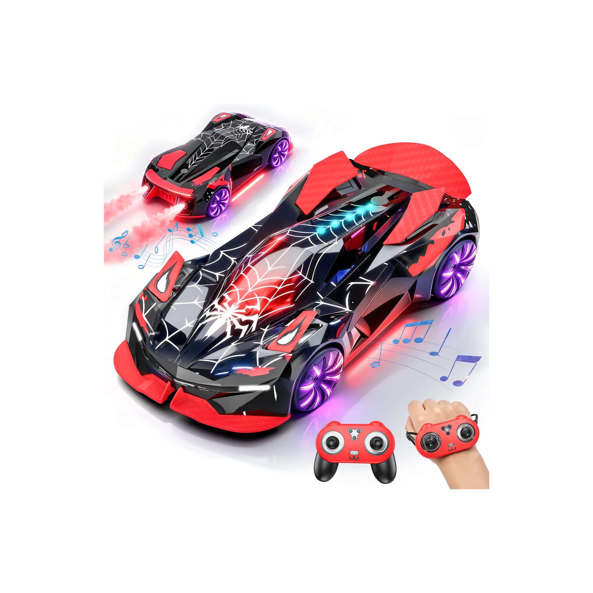 Ferngesteuertes Auto für Kinder, Spider RC Drift Car mit Gestensteuerung