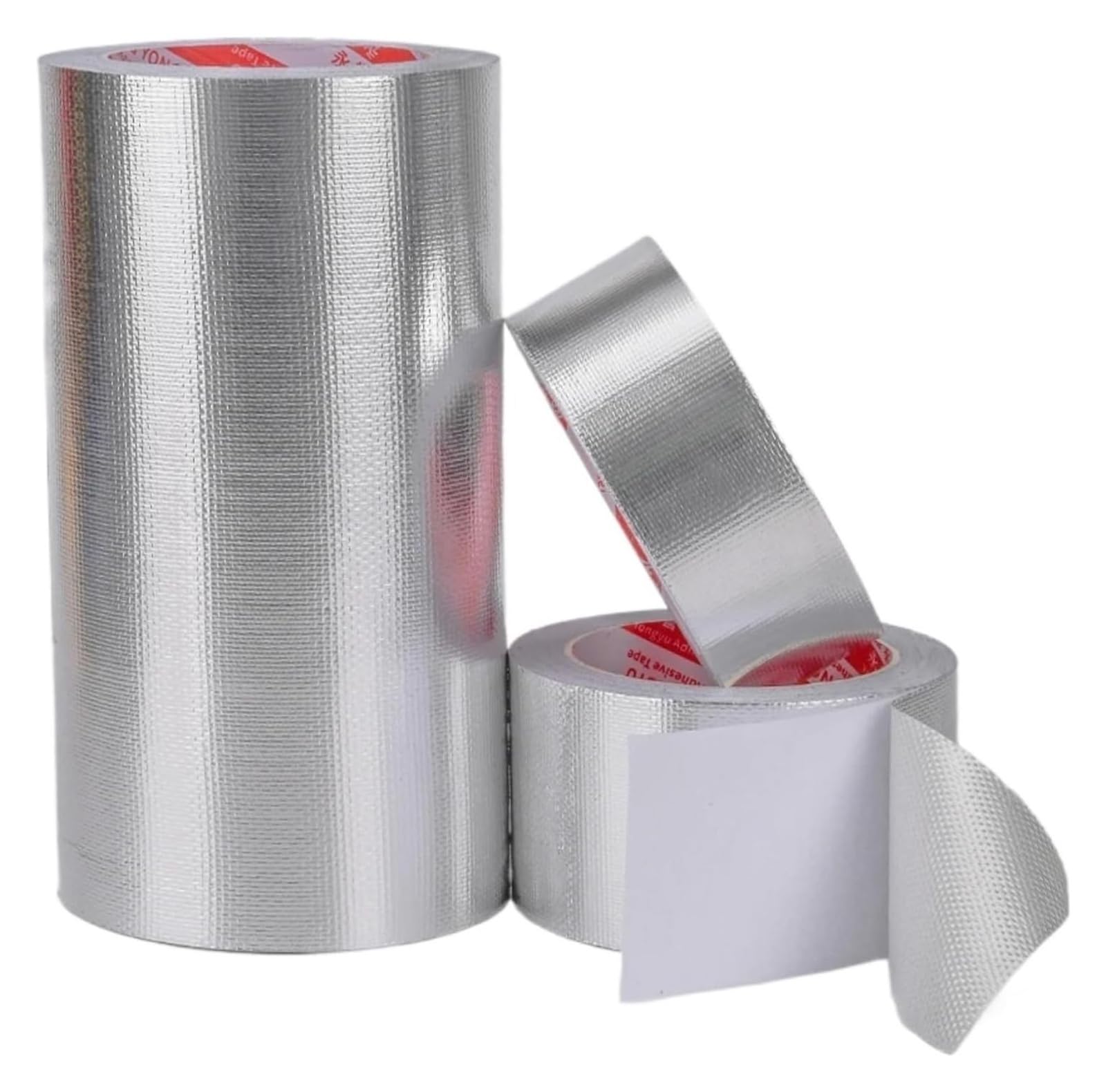 Duct Tape, Aluminum Foil Tape 20m x 0.15mm x (10-100mm) Silver High Temp Insulation EMI Shielding(20mx0.15mmx45mm)