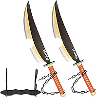 Vista 1 de SV Anime Demon Slayer Sword Katana 41 Inch Decorative Collectible Gift Cosplay Sword，Various Styles Available