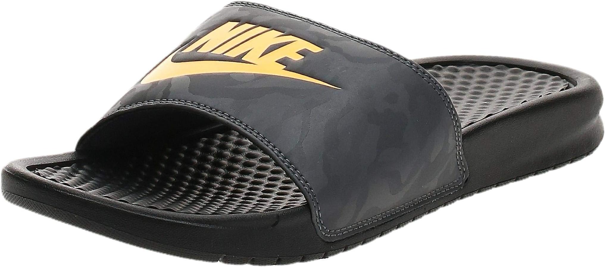 Benassi Jdi Fashion Sandals for mens , Black (Black/Laser Orange/Iron Grey 031) , 40 EU