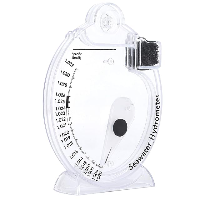 Foto 4 de 8 de 【Regalo de Abril】Hidrómetro de agua salada de mar de gravedad específica de concentración, hidrómetro de mar