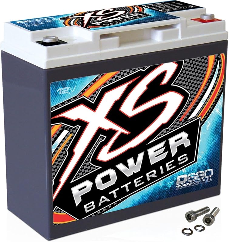 Bateria AGM XS Power D680 12 V 20 Ah com terminal M6 – 1 unidade