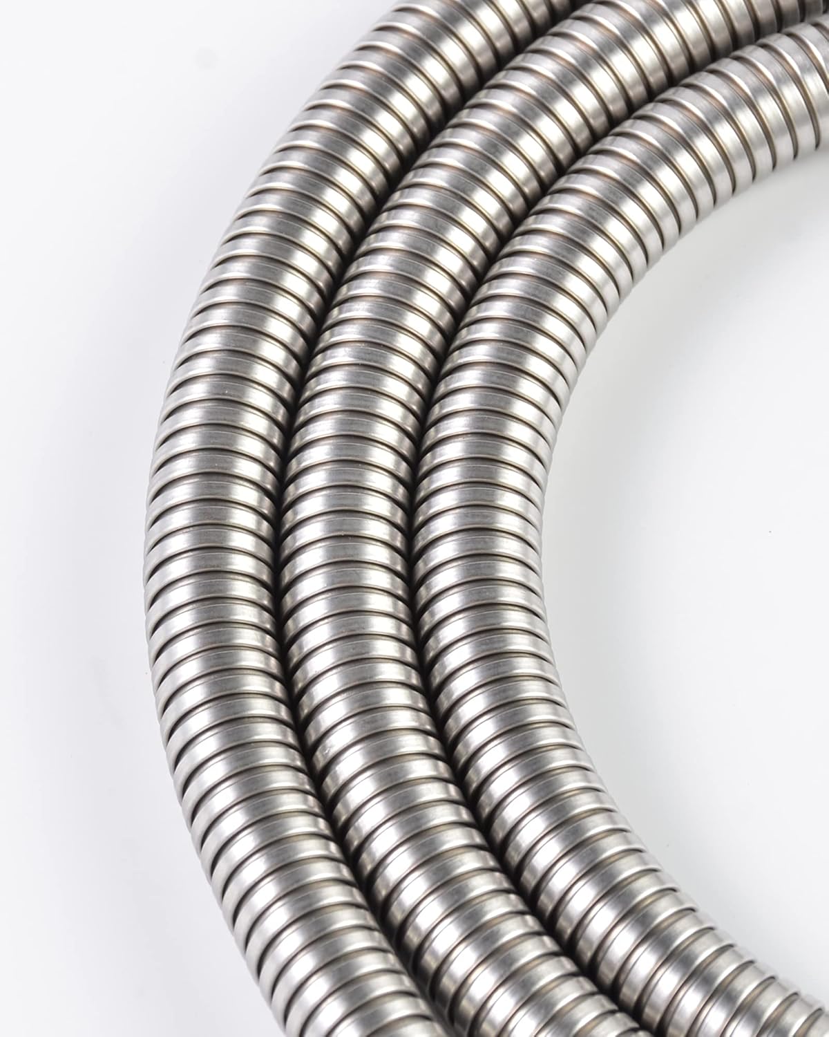 PHASAT A3107N-1.5 59-Inch Indoor Outdoor Shower Tube Replacement Stainless Steel Handheld Shower Hose, Brushed Nickel