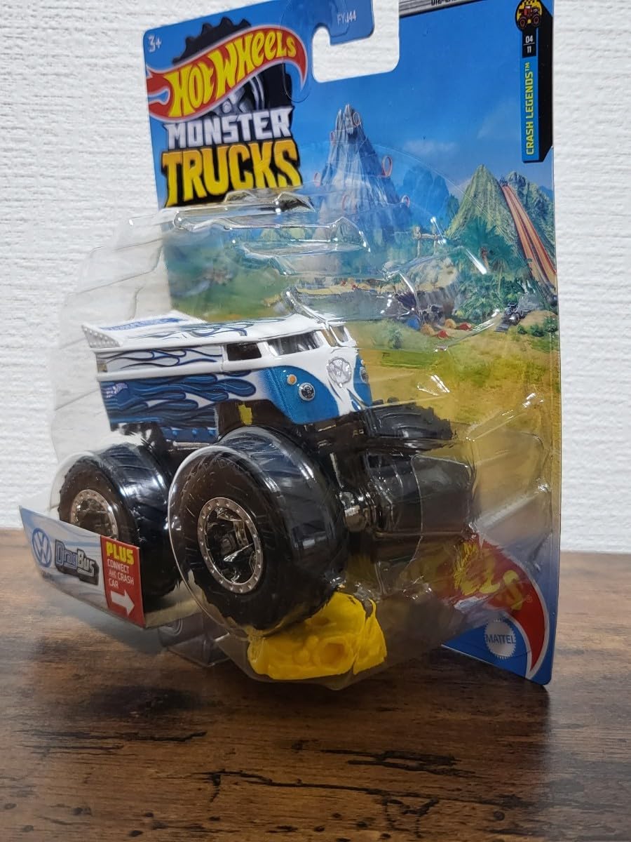 Amazon.co.jp: 小箱 カラバリ2色セット ホットウィール MONSTER TRUCKS