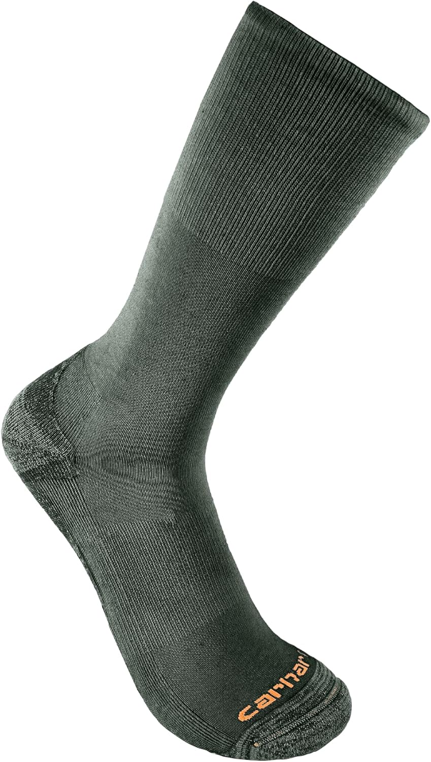 Carhartt Men's SC8023M Midweight Cotton-Tencel™ Comfort Crew Sock 3-P - Image 3