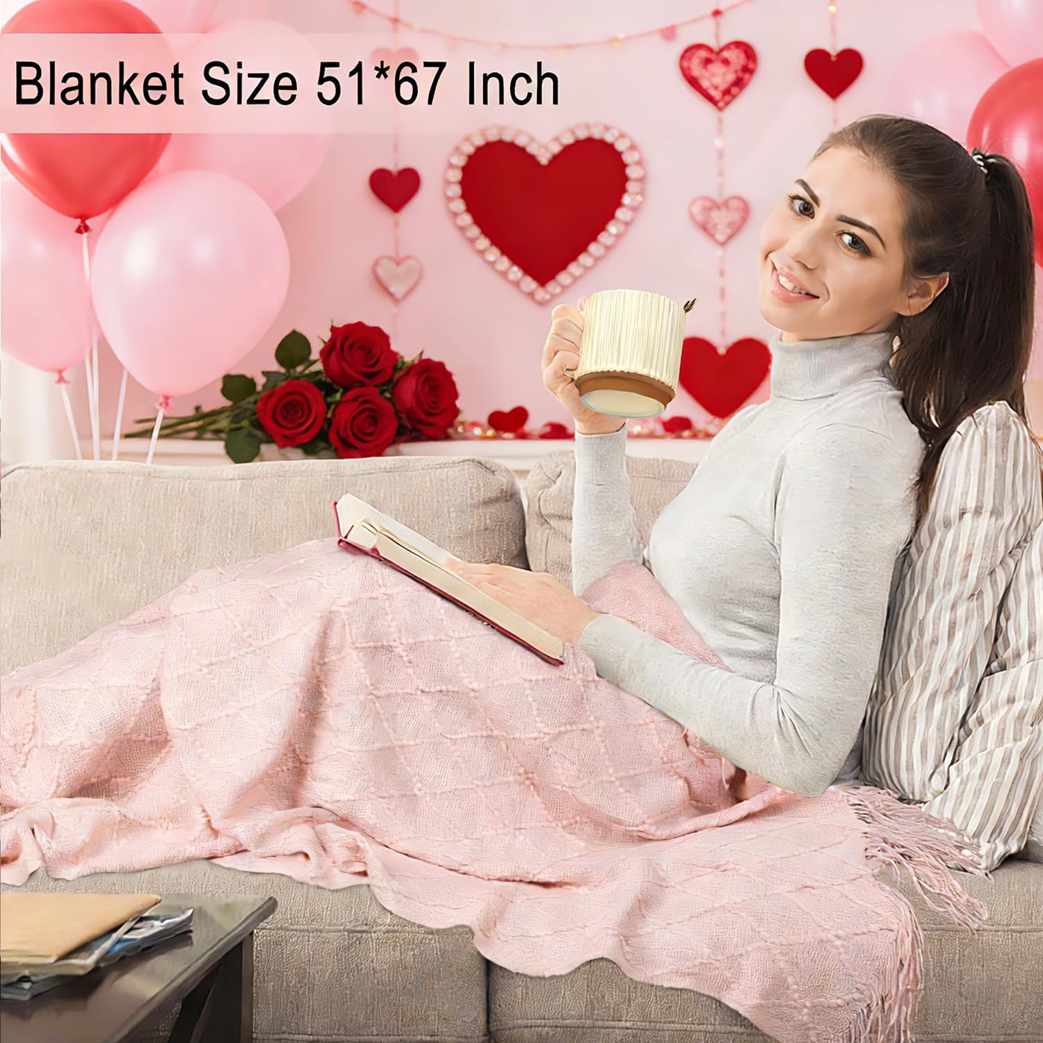 Valentines Day Spa Gifts Care Package for Women, Galentines Spa Gift Baskets for Woman, Get Well Gifts for Women After Surgery, Womens Self Care Thinking of You Gift, Relaxation Bath Sets for Woman - Image 3