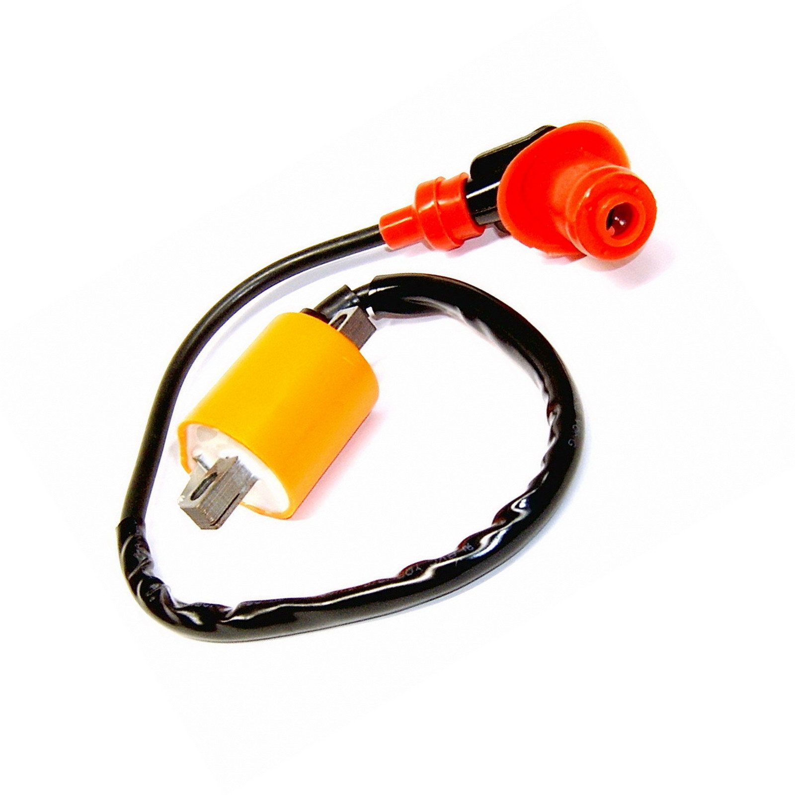 Hochleistungs-Zündspule Mit Stecker Für 2-Takt Motoren – Passend Für Viele Roller, Quads, Etc.