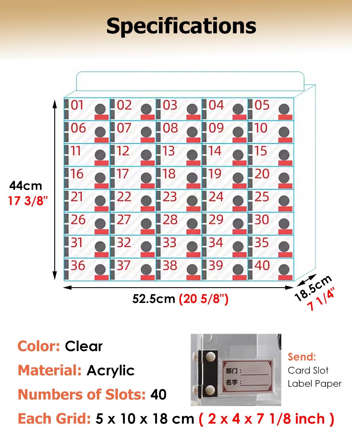 SDdPulse Secure Phone Locker Box – 4 slot in acrilico trasparente nizer per studenti e uffici, perfetto per aule, esami e fabbriche, carcere per cellulare per riporre in modo sicuro, un colore - 40