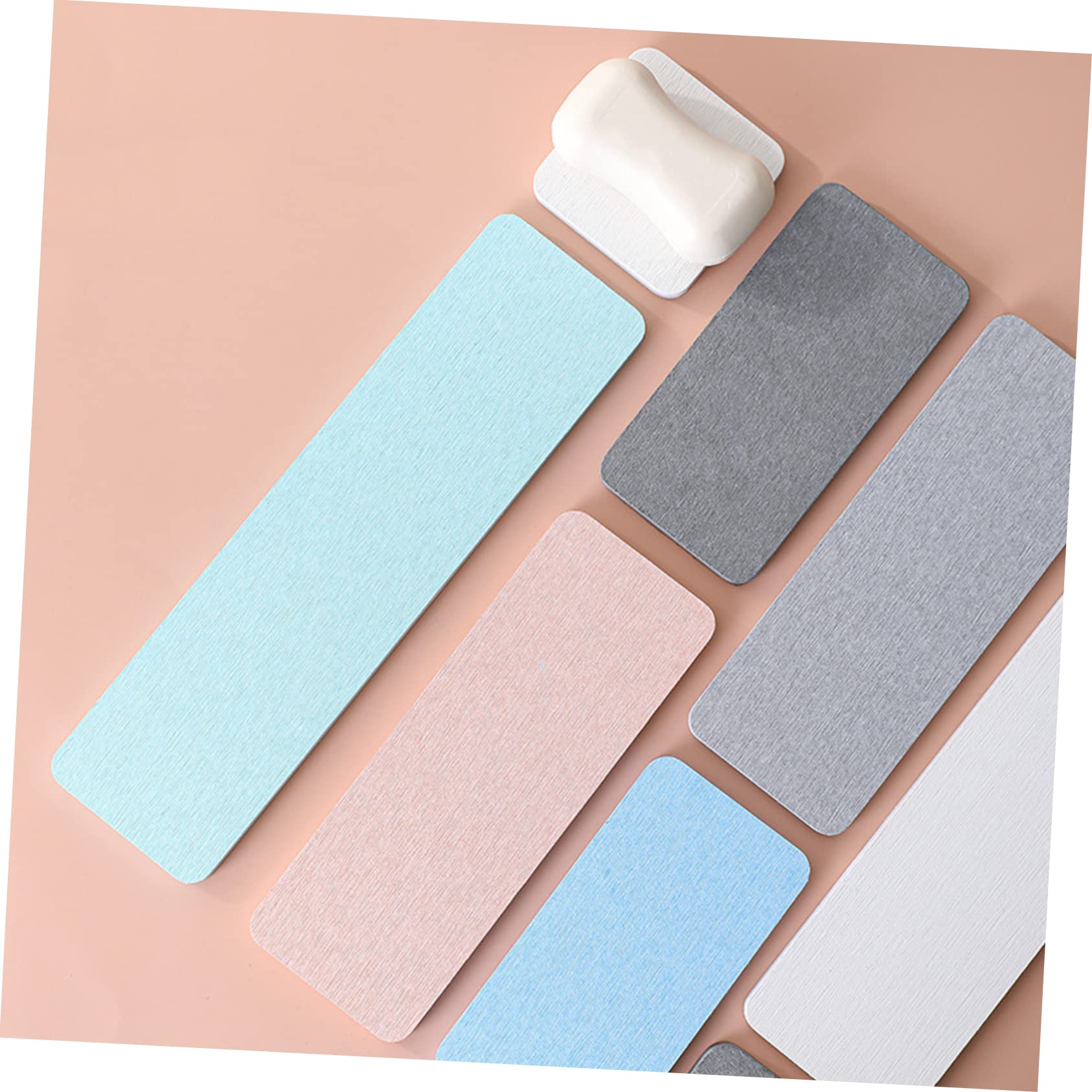 Posavasos Absorbentes de Diatomita 4 Piezas, Esterilla Absorbente de Agua Práctica y Delicada para Bares y Hoteles, Textura Excelente y Secado Rápido