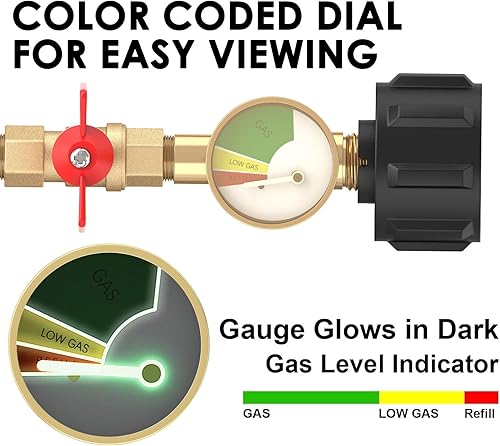 Vista 11 de Adaptador de repuesto de propano trenzado de acero inoxidable de 36 pulgadas QCC1 tipo entrada de propano de extensión de manguera de recambio