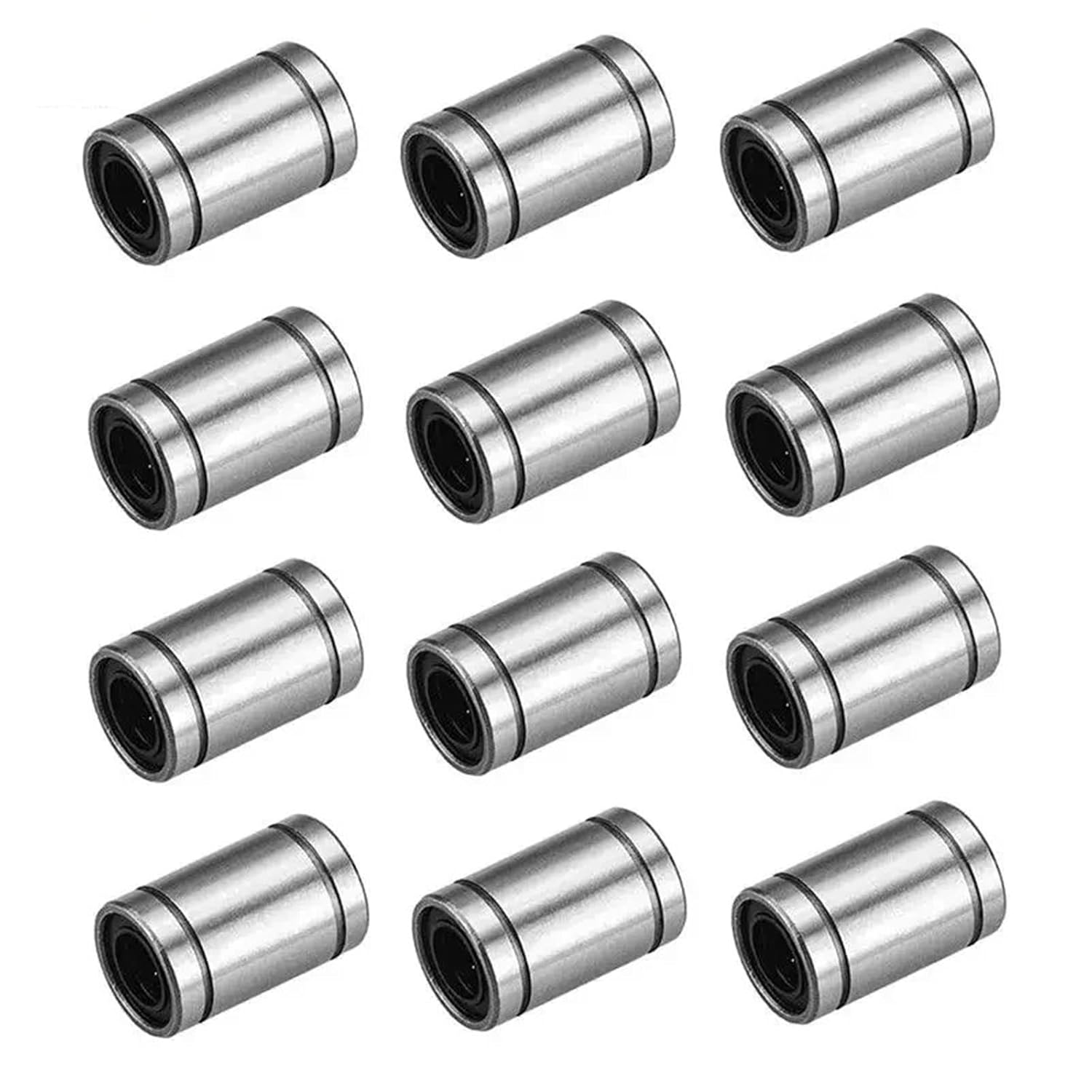 LM8 LM8UU LM10UU LM6UU LM12UU Linear Ball Bearing 1Pcs(LM10UU 10x19x29)