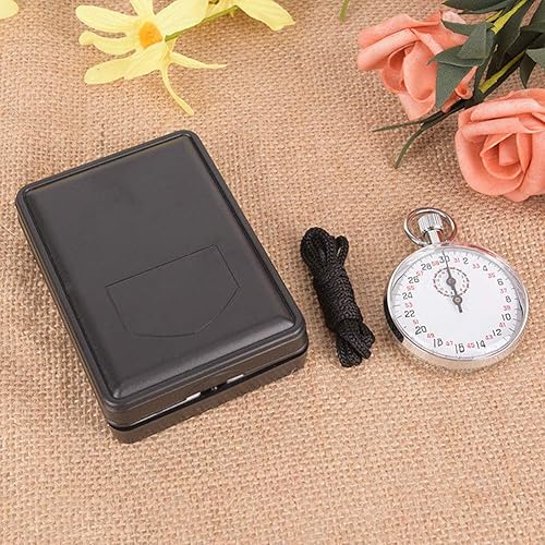 Miniatura 6 de Tookie Cronómetro mecánico, SXJ504 cronógrafo deportivo de mano con alarma, cronómetro mecánico, temporizador de funcionamiento, para árbitro