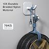 GIANAC Multi USB Cable [3 Pieces 1.2 M] 3-in-1 Universal Charging Cable Quick Charging Cable Multiple with Micro USB Type C Lightning Cable for iPhone Android Galaxy Huawei Oneplus Sony Honor View