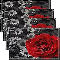 Vista 23 de Manteles individuales educativos para niños, manteles individuales para niños pequeños, manteles individuales impresos en lenguaje de señas, tela