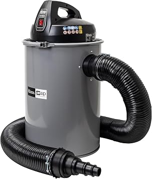 SIP 50L 1100W Dust & Chip Extractor Woodworking Dust Collector 0.5 Micron Workshop Vacuum