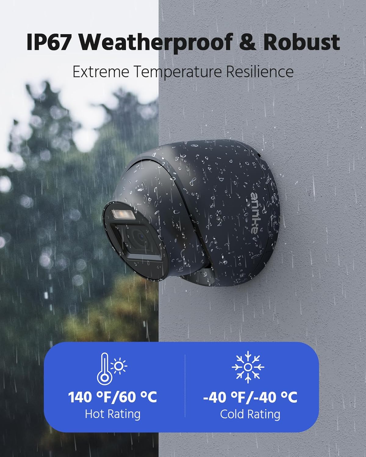 ANNKE Wired CCTV Security Camera Systems Outdoor, 8 Channel 3K Lite H.265+ DVR Recorder and 8× 1080P Surveillance Cams with Smart Color Night Vision, Email Alert, AI Motion Detection, 1TB Hard Drive