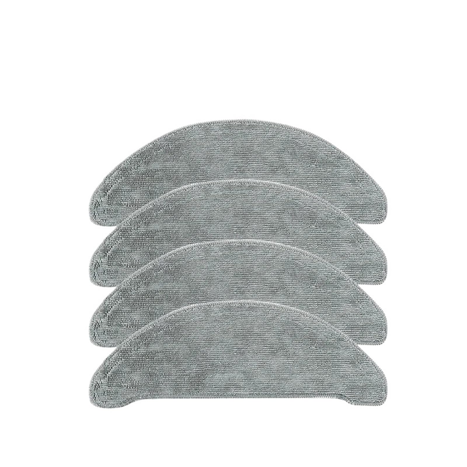 Compatible For Roidmi， Eve Plus Robotic Vacuum Cleaner MopCloth Holder Mop Cloth Accessories(4pcs)