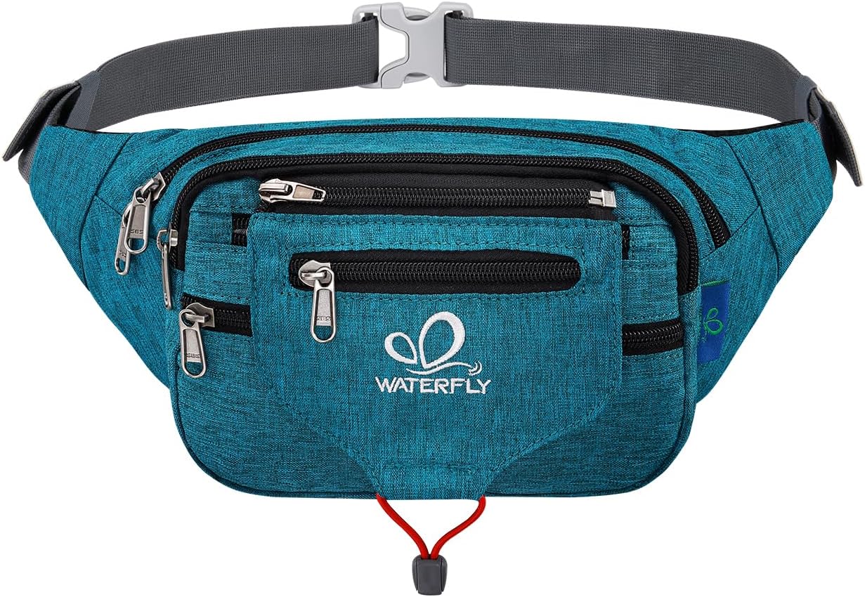 – Bum Bag Large Waist Fanny Pack with Multi-Pockets for Men Women
