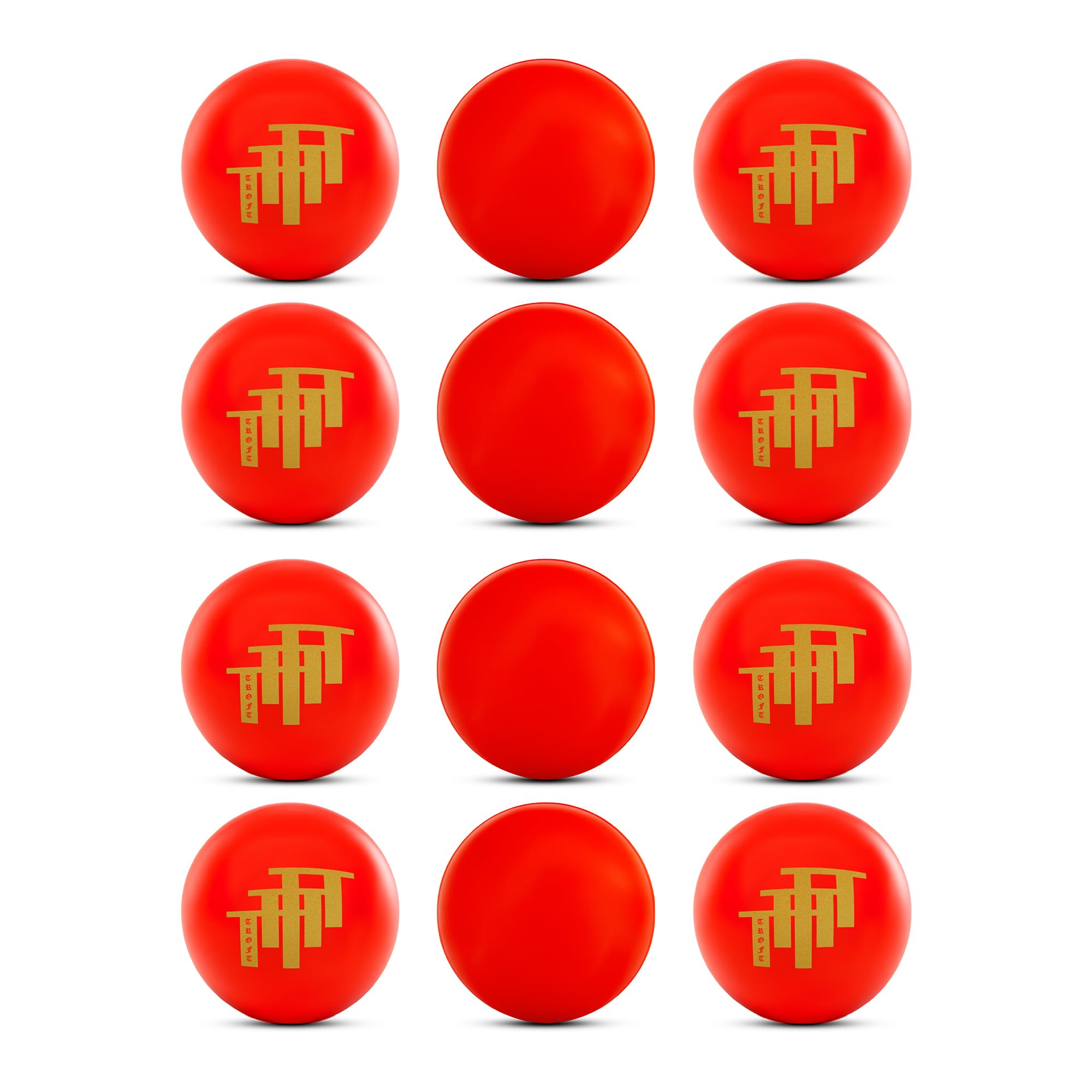 Non Toxic Plastic Cricket Ball (Pack of 12 | 80gm Per Ball, Red)-picture-22