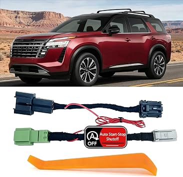 Auto Start Stop Eliminator for Nissan Pathfinder 2022 2023 2024 2025 2026,Disable Auto Idle Start/Stop Permanently- Easy-Install and Plug & Play