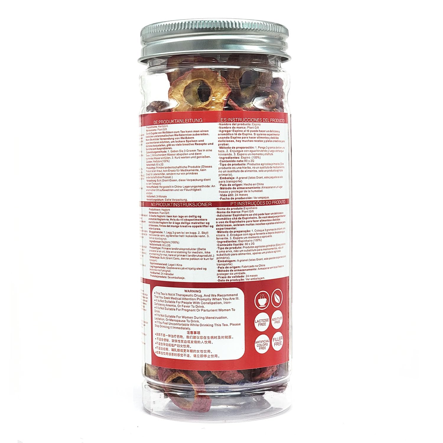 Plant Gift Hawthorn tea appetizing, chinese hawthorn berry tea Fruit Tea 80g