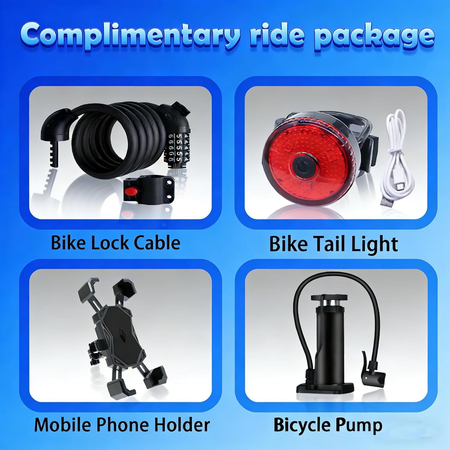 VARUN Electric Bike for Adults - Peak 500W 20MPH Up to 40Mile Commuter Ebike with Removable Battery,24"/26" All Terrain E-Bikes with Shock Absorber, 7-Speed Fork Suspension and Dual Disc Brakes