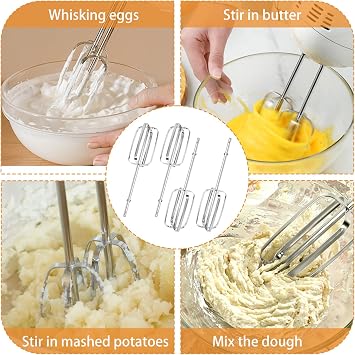 Hand Mixer Beaters Attachments for Hamilton Beach Beaters