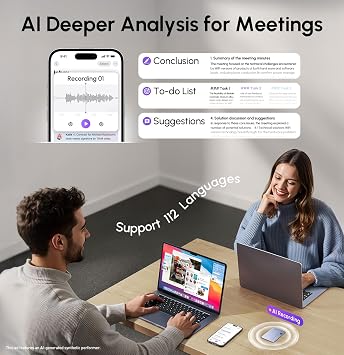 AI Voice Recorder, AI Transcriber with GPT-5.2, Cyber Gray