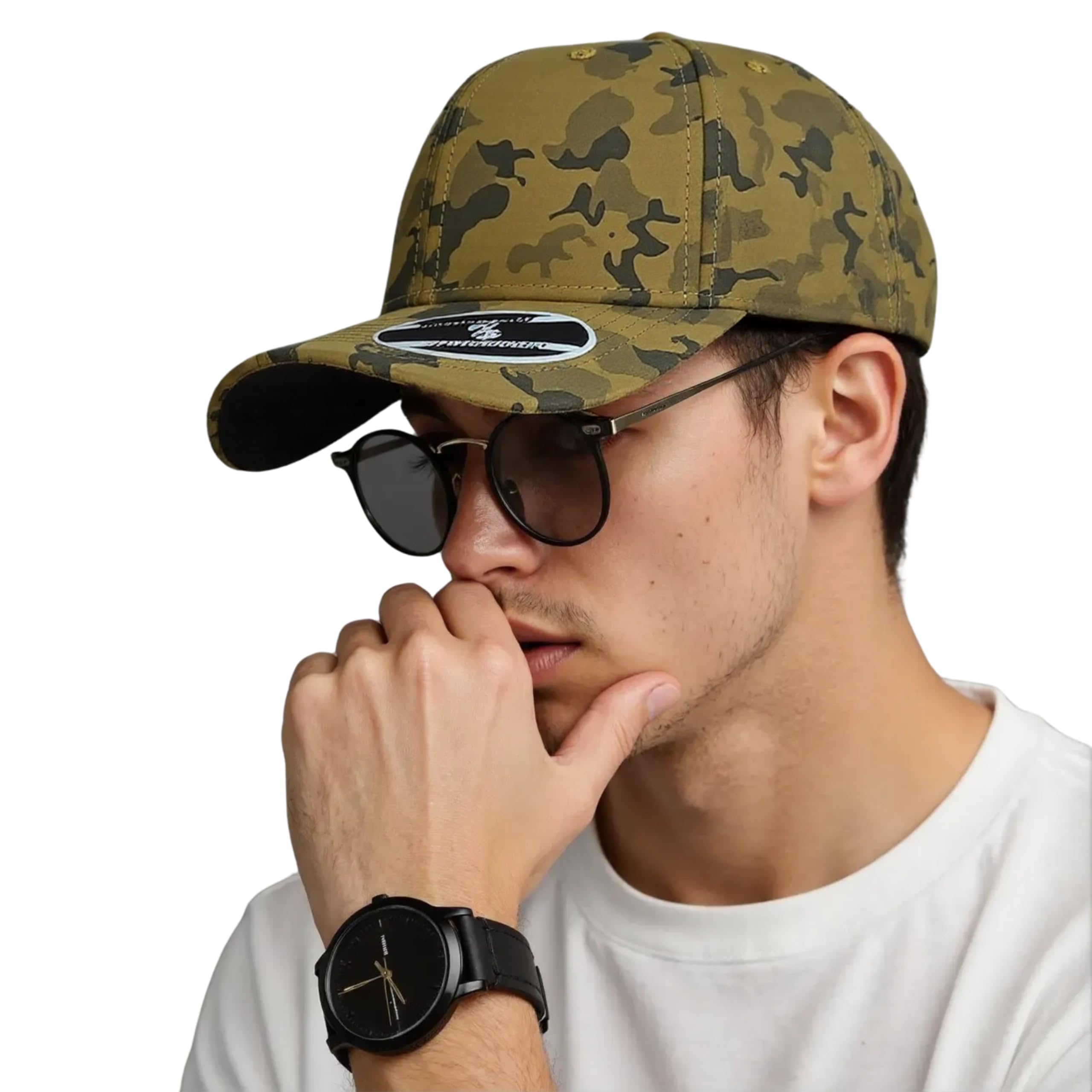 Baseball Cap for Men & Women | Tactical Camouflage Cap | Snapback Cap | Cotton Camo Baseball Cap | Army Style Camo Cap | Flexible Fit Camo Cap-image-31