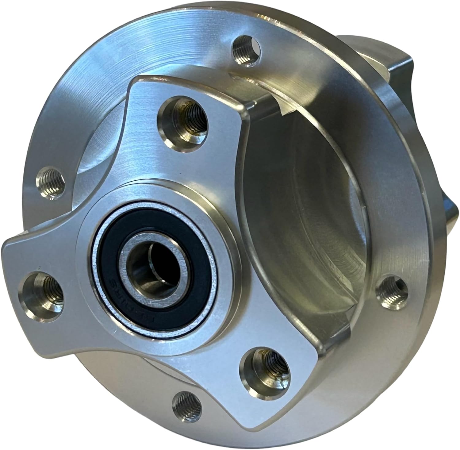 Mini Bike Rear Hub. CNC Alloy Rear Wheel Hub For Z50 Monkey. 12mm. Silver