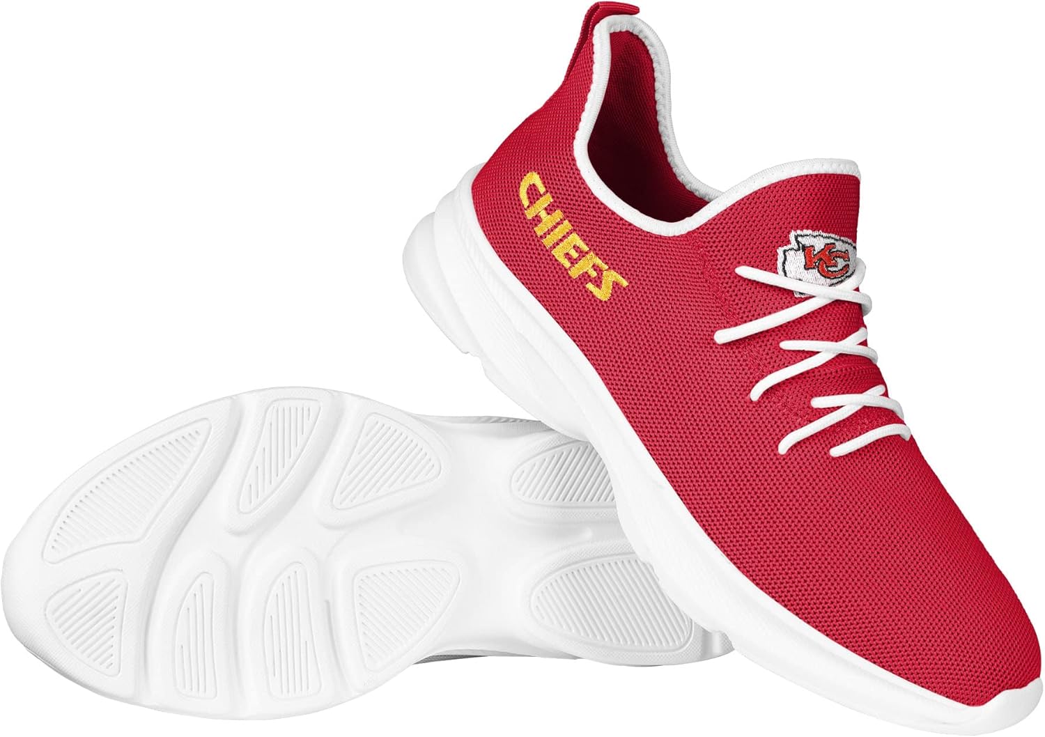 FOCO Mens NFL Team Logo Athletic Shoes Sneakers