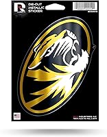 Vista 34 de Rico Industries NCAA - Calcomanía metálica troquelada de 5 x 7 pulgadas (decoración automática o para el hogar)